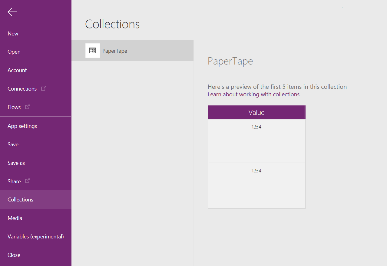Preview of the PaperTape collection Preview of the PaperTape collection.