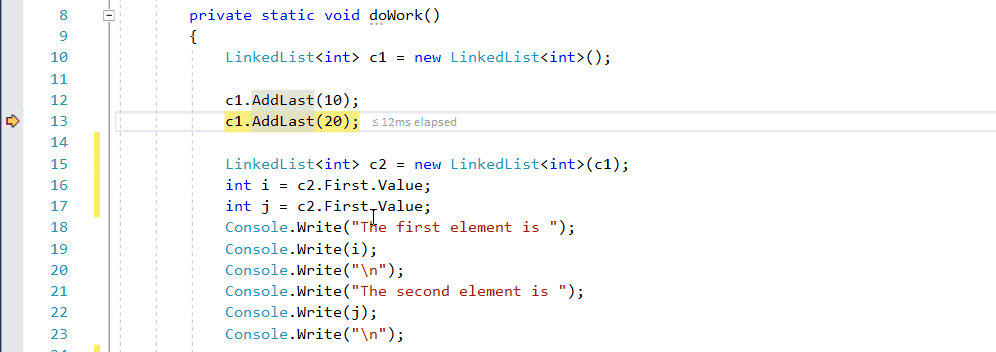 Animation that shows how to edit and continue with the 'Hot Reload' feature in the Visual Studio 2022 debugger.