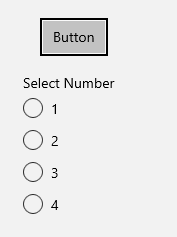 List without tab focus and no selected item