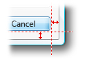 Image showing spacing in dialog box margins