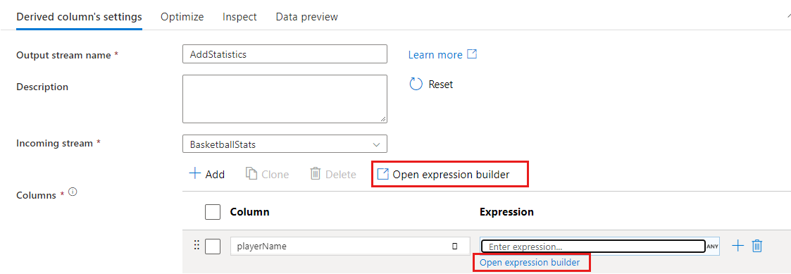 Abrir Generador de Expresiones