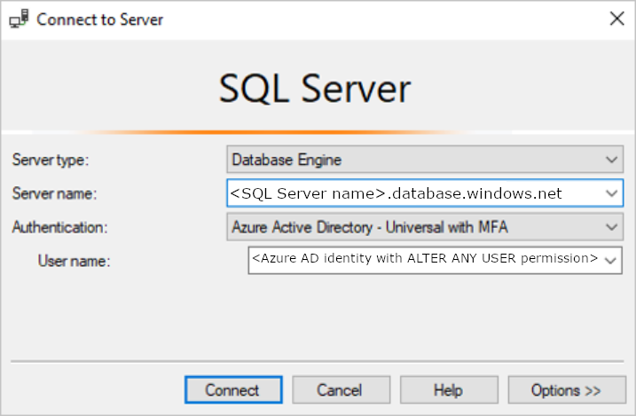 Conexión a SQL Server
