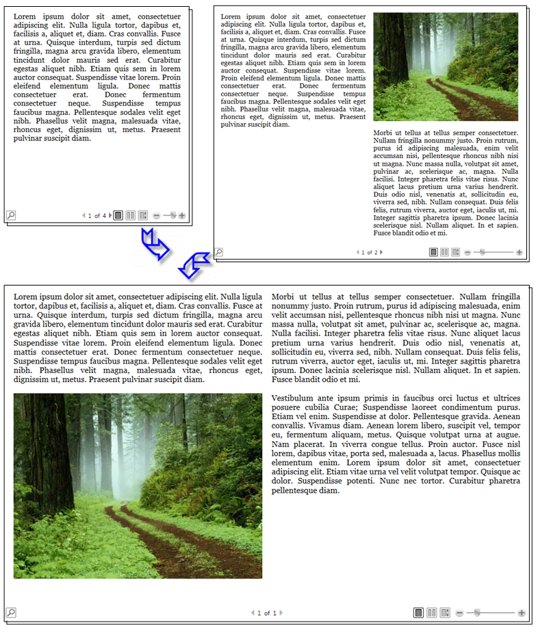 Reflujo de Contenido de Documento eDocs_FlowDocument