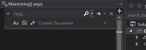 Animación del control Buscar y reemplazar que muestra cómo cambiar la variable int a float.