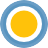 Una insignia de glifo que denota el estado 