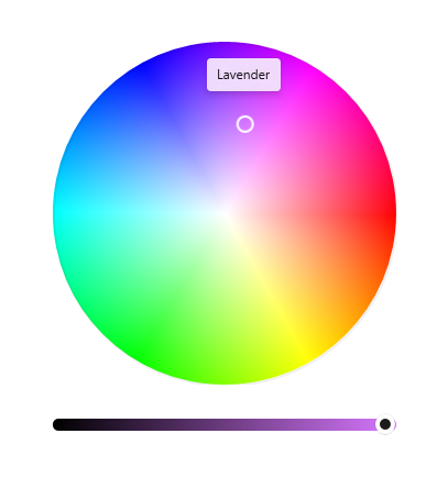 Selector de colores simple