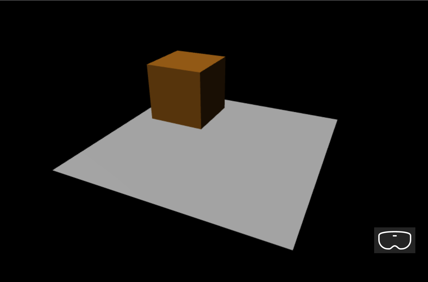 escena de WebXR