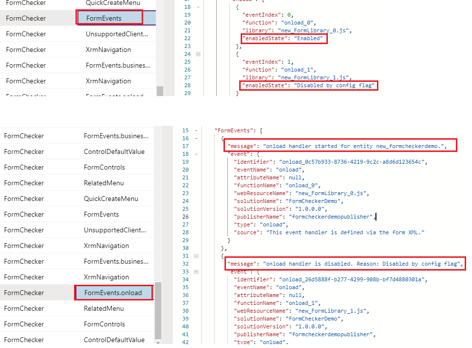 Form events OnLoad Form events OnLoad