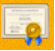 Screenshot che mostra il simbolo di un certificato.