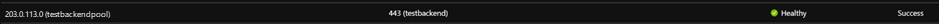 Screenshot della sonda HTTPS.