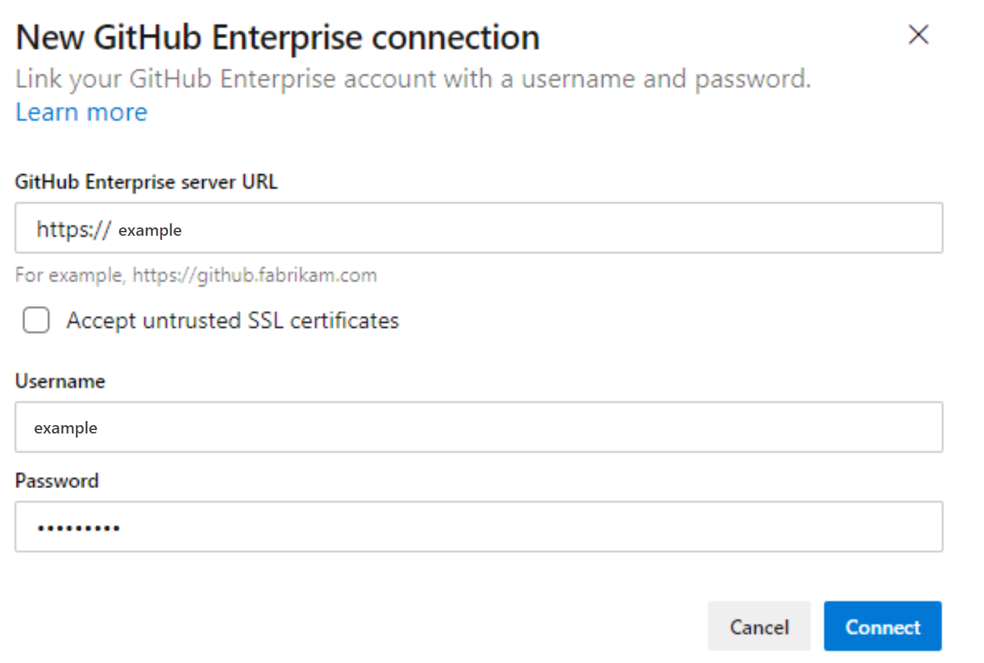 Screenshot di accesso effettuato con credenziali GitHub.