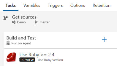 Usare il task Ruby