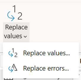 Screenshot dell'icona di trasformazione 