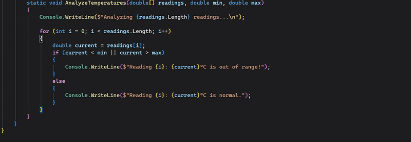 Variabili del ciclo inline e valori dei parametri del metodo visualizzati accanto alle espressioni condizionali durante il debug