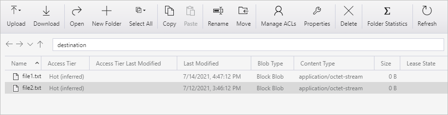 Azure Storage Explorer