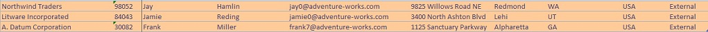 Excel - 結合後の新しい要素