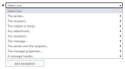 Block outbound forwards exception list Block outbound forwards exception list.