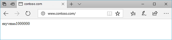 Testar o site contoso no gateway de aplicações