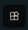 Captura de ecrã do ícone de plug-in Security Copilot.