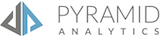 O logotipo da Pyramid Analytics.
