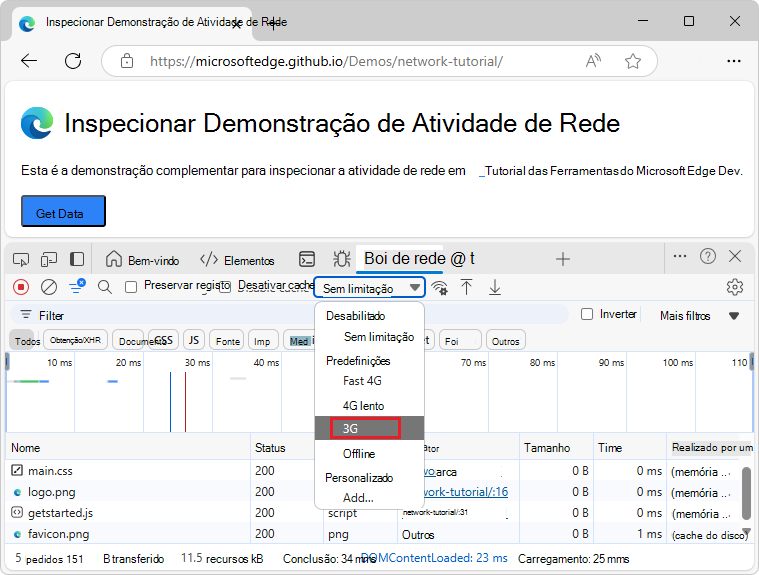 Selecionar 3G