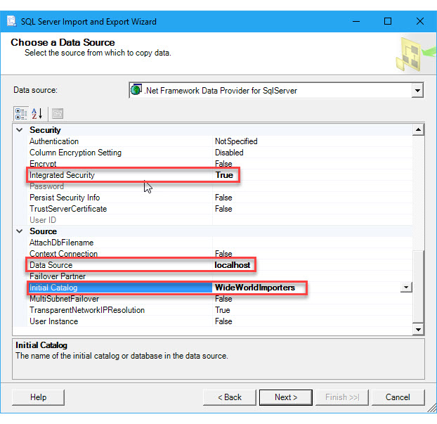 Ligar ao SQL com o provedor .NET