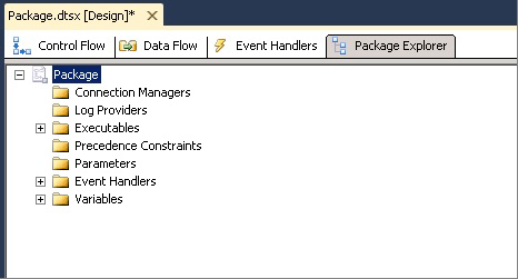 Captura de tela da guia Explorador de Pacotes Captura de tela da guia Explorador de Pacotes