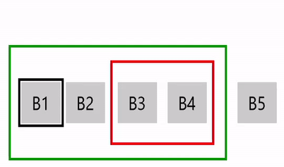 Comportamento ativado do XYFocusKeyboardNavigation