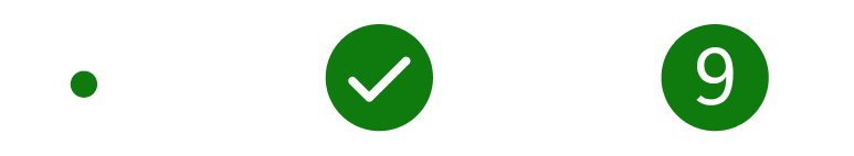 Estilos InfoBadge de sucesso