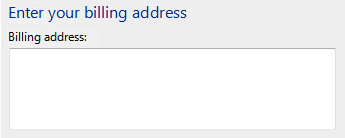 screen shot of text box with redundant label